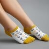Print Color Contrast Socks