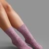 5pairs Plain Textured Mid-Calf Socks