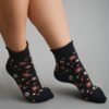 3 Pairs Ditsy Floral Mid-Calf Socks