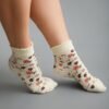 3 Pairs Ditsy Floral Mid-Calf Socks