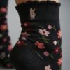 3 Pairs Ditsy Floral Mid-Calf Socks
