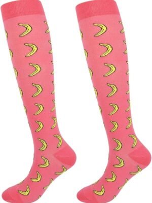 Socks for Women Knee High Socks for Running Nurses Pregnant Women Work Support Travel Flight Sports