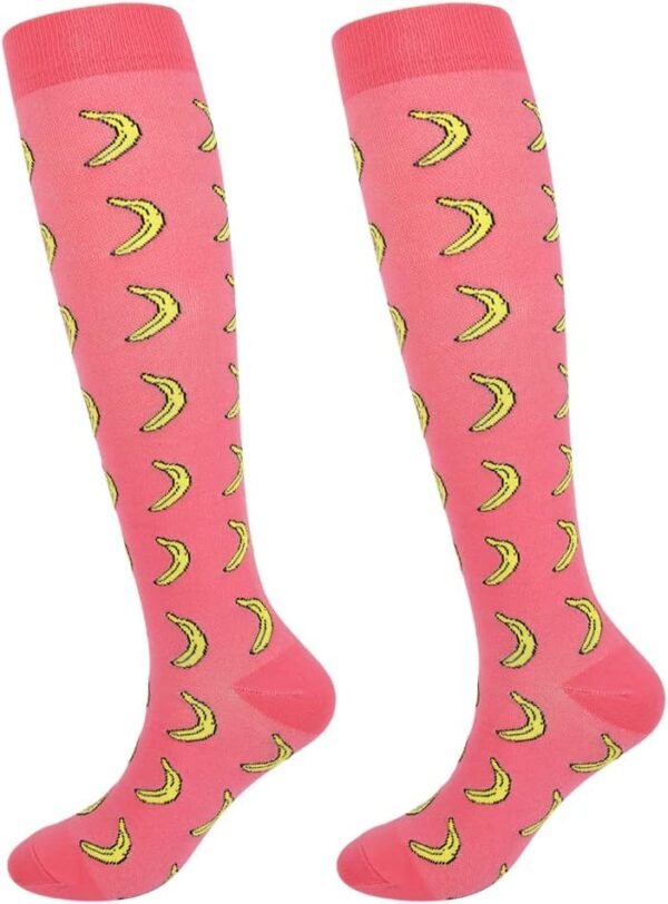 Socks for Women Knee High Socks for Running Nurses Pregnant Women Work Support Travel Flight Sports