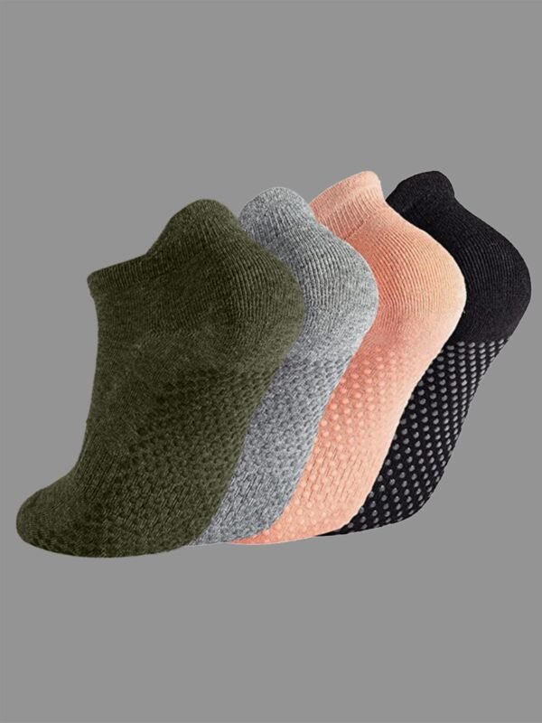 4 Pairs Non Slip Socks Socks