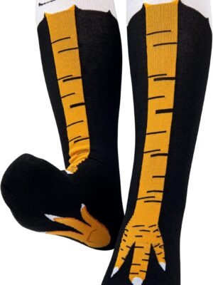 Funny Crazy 3D Chicken Feet Socks for Women Men, Gag Novelty Socks Gifts